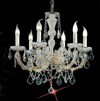 Maria Theresa-8106 OWG C - Chandelier-6 Lights