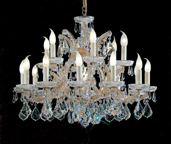Maria Theresa-8116 OWG C - Chandelier-16 Lights - Image 1