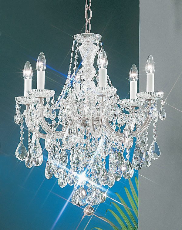 Maria Theresa-8121 CH C - Chandelier-6 Lights - Image 1