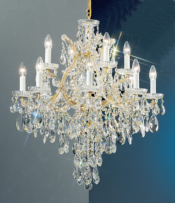 Maria Theresa-8123 OWG C - Chandelier-13 Lights - Image 1