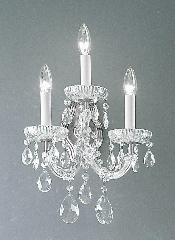 Maria Theresa-8129 CH C - Sconce/WallBracket-3 Lights - Image 1
