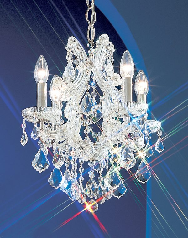 Maria Theresa-8134 CH C - Mini-Chandelier-4 Lights - Image 1