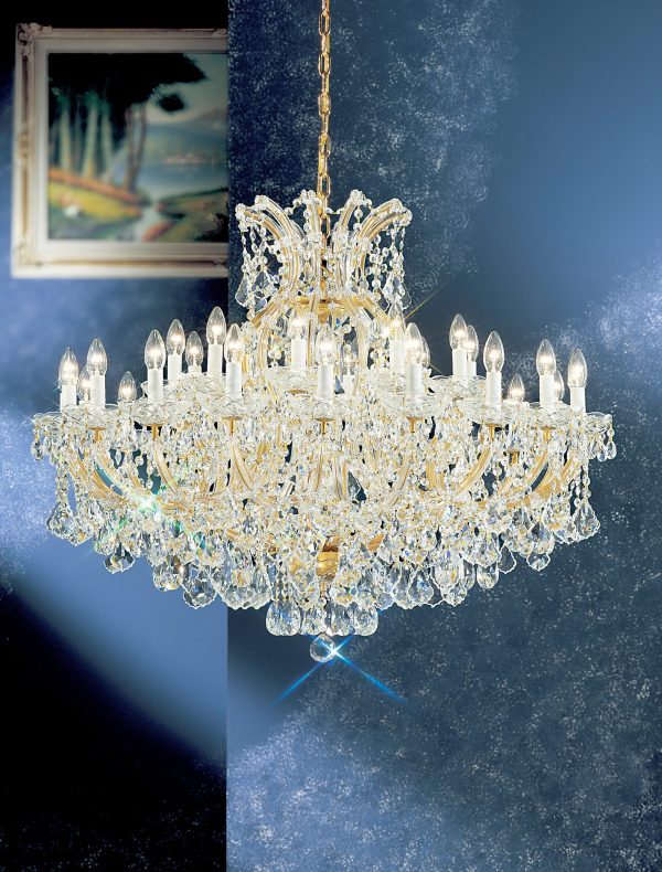 Maria Theresa-8160 OWG C - Chandelier-31 Lights - Image 1