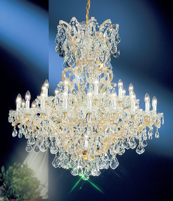 Maria Theresa-8163 OWG C - Chandelier-31 Lights - Image 1