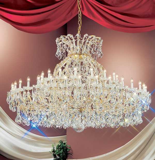 Maria Theresa-8168 OWG C - Chandelier-49 Lights - Image 1