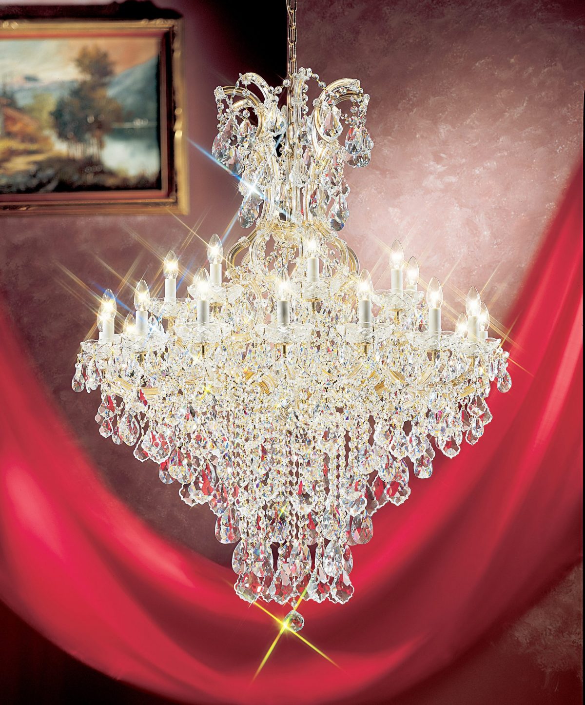 Maria Theresa-8179 OWG C - Chandelier-25 Lights - Image 1