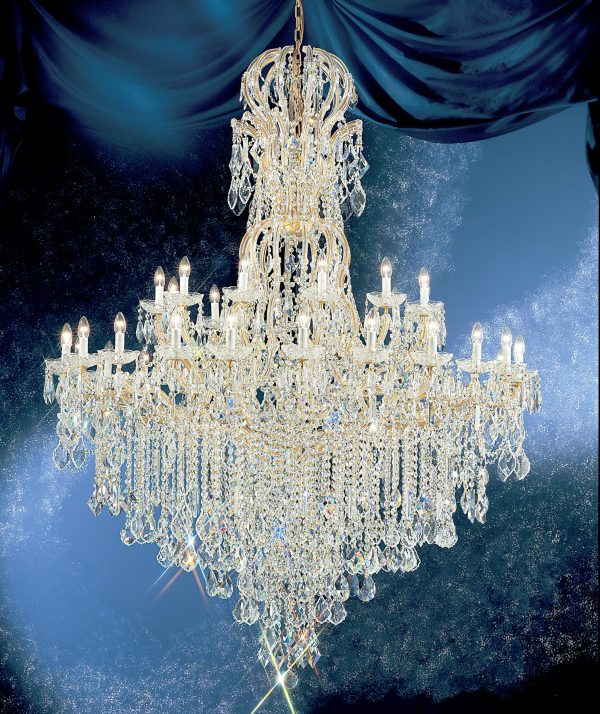 Maria Theresa-8186 OWG C - Chandelier-37 Lights - Image 1