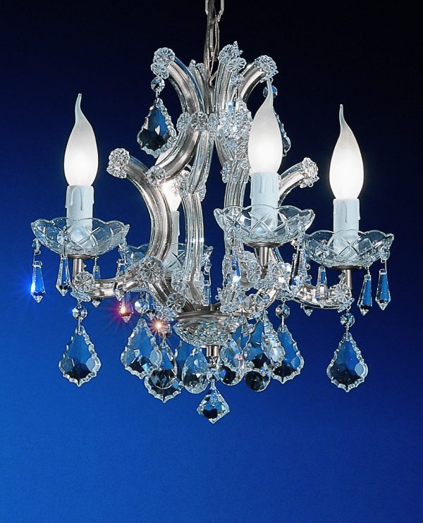 Maria Theresa-8194 CH C - Mini-Chandelier-4 Lights - Image 1