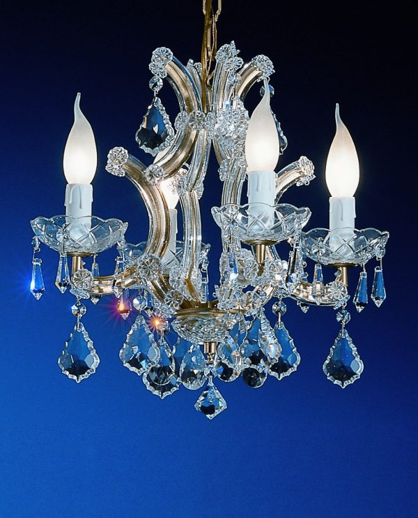 Maria Theresa-8194 OWG C - Mini-Chandelier-4 Lights - Image 1