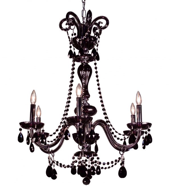 Monte Carlo Elite-82016 CBK - Chandelier-6 Lights - Image 1