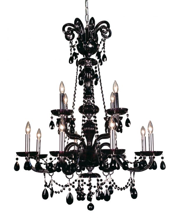 Monte Carlo Elite-82018 CBK - Chandelier-12 Lights - Image 1