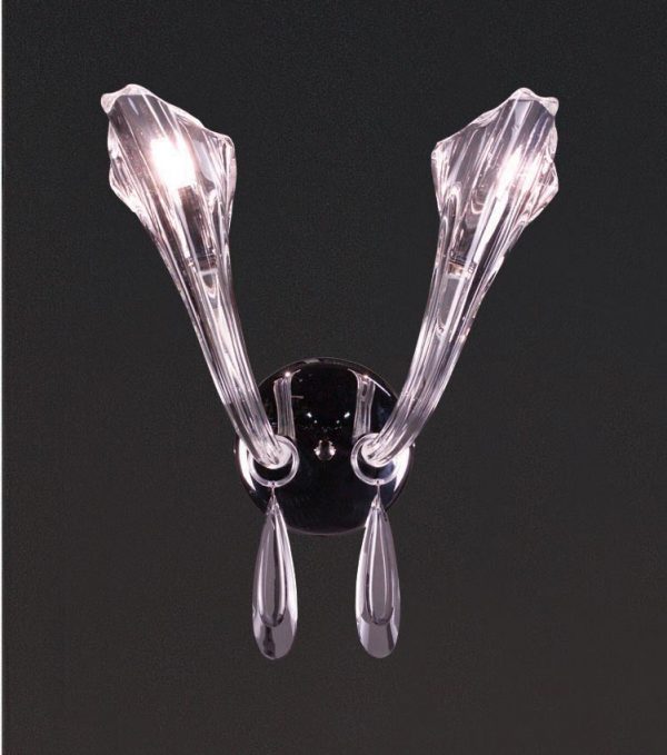 Inspiration-82022 CH CLR - Sconce/WallBracket-2 Lights - Image 1