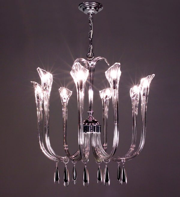 Inspiration-82023 CH BKS - Chandelier-8 Lights - Image 1
