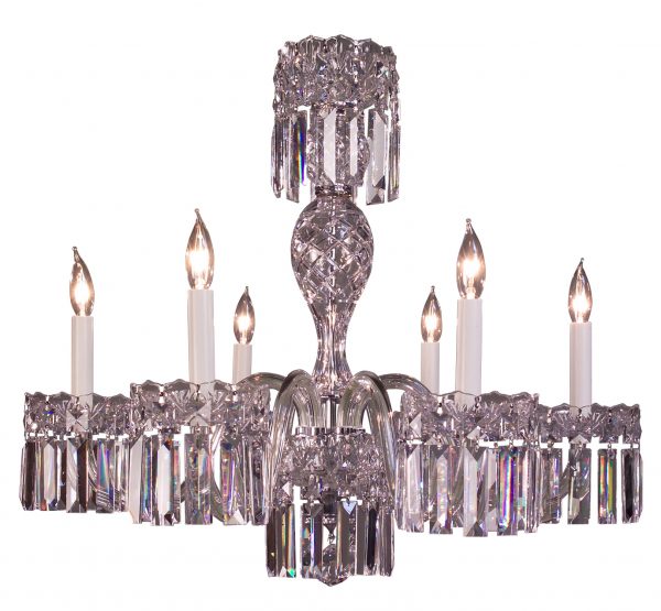 Buckingham-82036 CH CP - Chandelier-6 Lights - Image 1