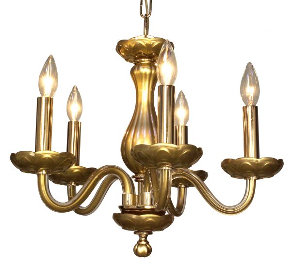 Monaco-82045 GLD - Chandelier-5 Lights - Image 1