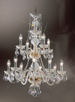 Monticello-8209 GP I - Chandelier-12 Lights