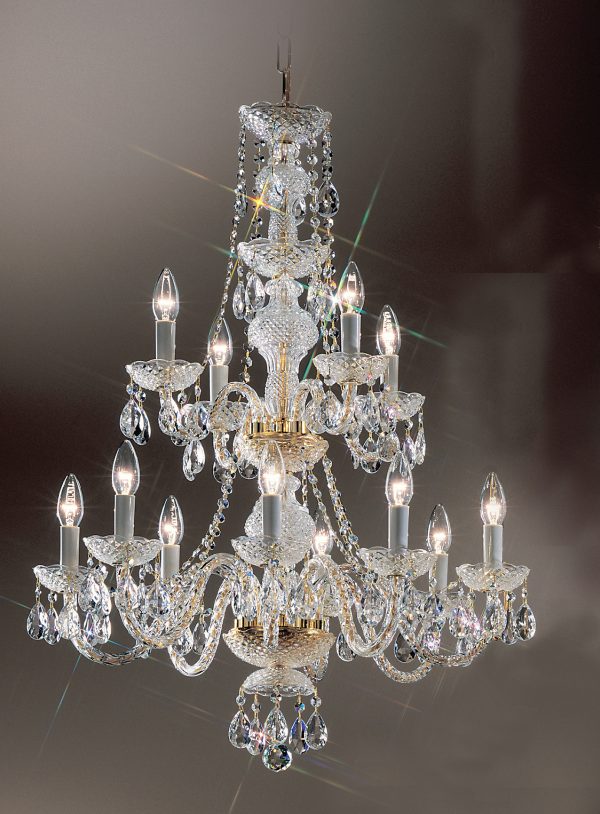 Monticello-8209 GP I - Chandelier-12 Lights