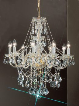 Monticello-8248 GP C - Chandelier-8 Lights
