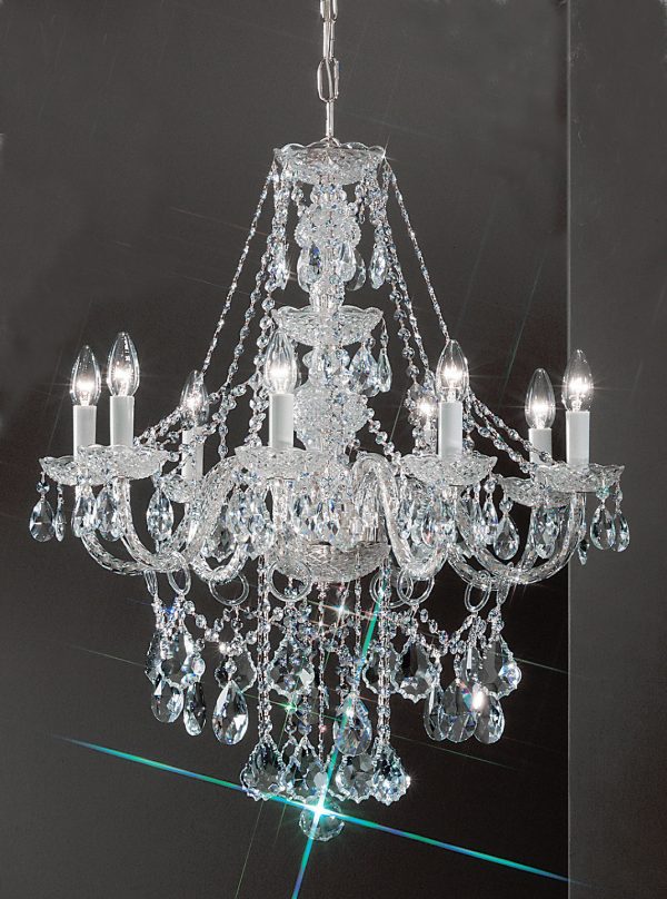 Monticello-8258 CH C - Chandelier-8 Lights - Image 1
