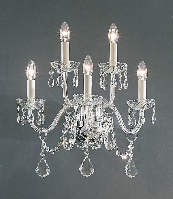 Bohemia-8260 CH C - Sconce/WallBracket-5 Lights - Image 1