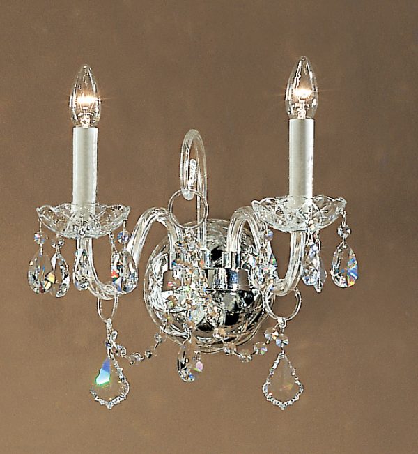 Bohemia-8272 CH C - Sconce/WallBracket-2 Lights - Image 1