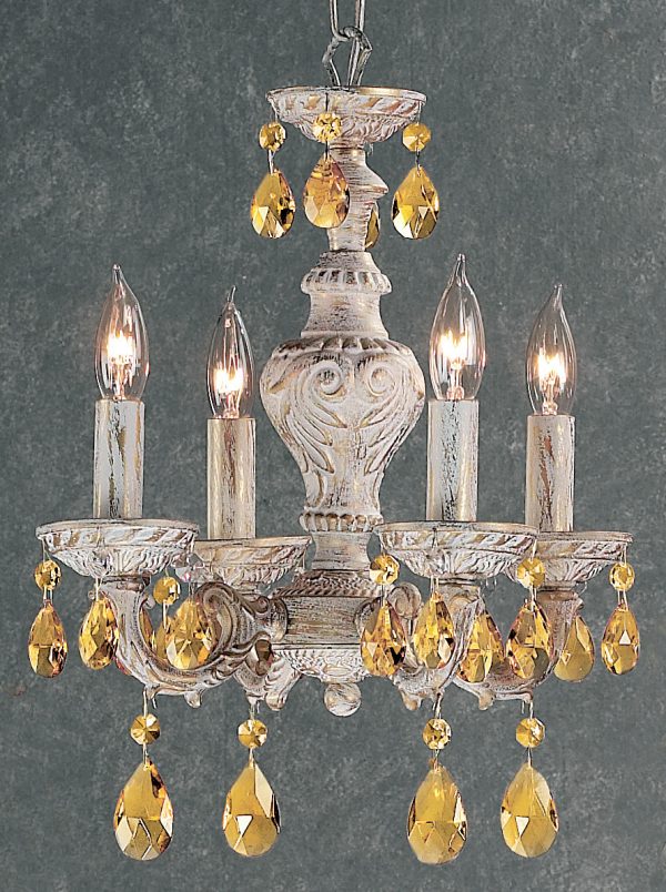 Gabrielle-8334 AW PAM - Mini-Chandelier-4 Lights - Image 1