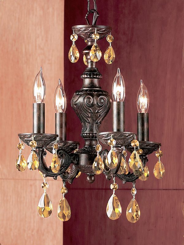 Gabrielle-8334 EB PAM - Mini-Chandelier-4 Lights - Image 1