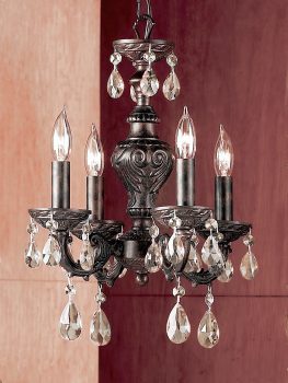 Gabrielle Color-8335 EB CP - Mini-Chandelier-4 Lights