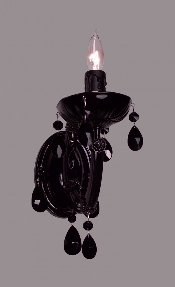 Rialto Traditional-8341 BBLK CBK - Sconce/WallBracket-1 Lights - Image 1