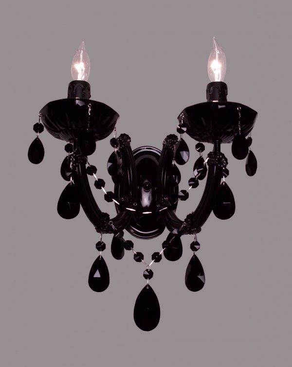 Rialto Traditional-8342 BBLK CBK - Sconce/WallBracket-2 Lights - Image 1