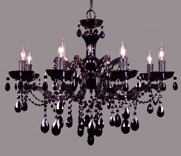 Rialto Traditional-8348 BBLK CBK - Chandelier-8 Lights - Image 1