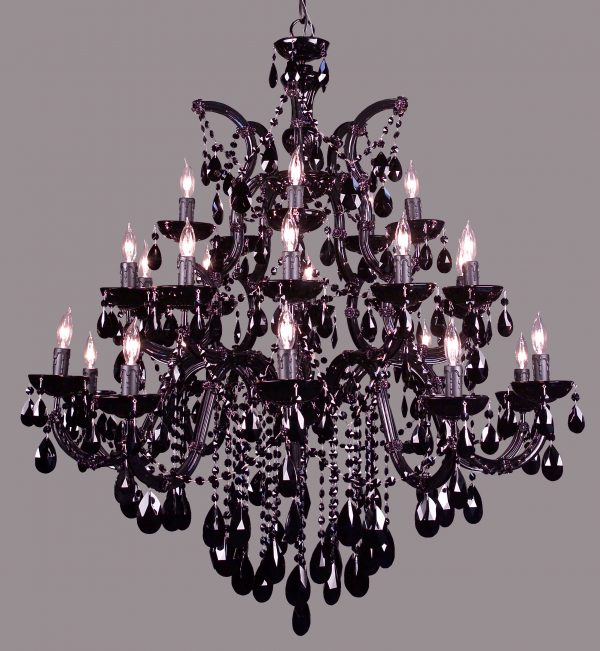 Rialto Traditional-8349 BBLK CBK - Chandelier-25 Lights - Image 1