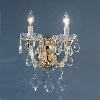 Rialto Contemporary-8352 GP C - Sconce/WallBracket-2 Lights