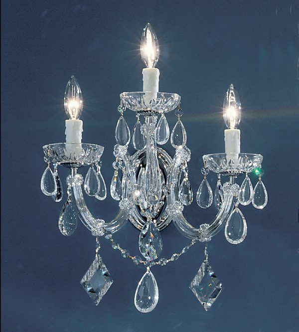 Rialto Contemporary-8353 CH C - Sconce/WallBracket-3 Lights - Image 1
