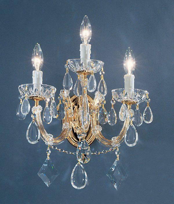 Rialto Contemporary-8353 GP C - Sconce/WallBracket-3 Lights - Image 1