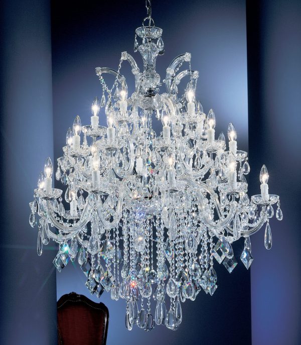 Rialto Contemporary-8359 CH C - Chandelier-25 Lights - Image 1