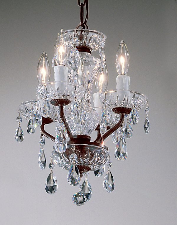 Daniele-8384 EB C - Mini-Chandelier-4 Lights - Image 1