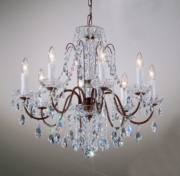 Daniele-8388 EB C - Chandelier-8 Lights - Image 1