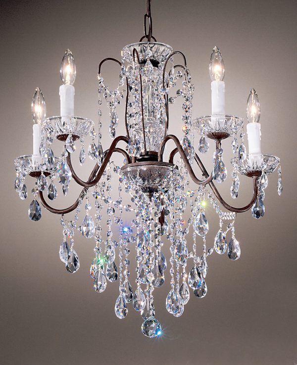Daniele-8395 EB C - Chandelier-5 Lights - Image 1
