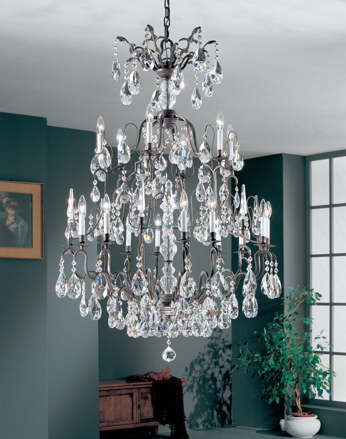 Versailles-9019 AB C - Chandelier-19 Lights - Image 1