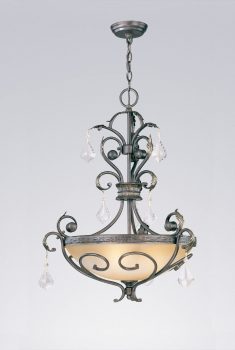 Avalon-92123 BZG CP - Pendant-3 Lights