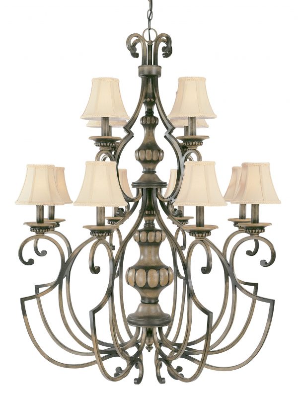 Westchester-92709 HRW - Chandelier-12 Lights - Image 1