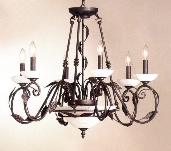 Capri-9284 RC - Chandelier-8 Lights - Image 1