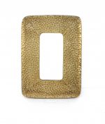 Homeroots - 28" Gold Metal Framed Accent Mirror - Image 3