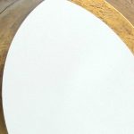 Homeroots - 36" Gold Round Solid Wood Framed Accent Mirror - Image 5