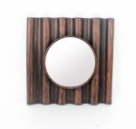 Homeroots - 24" Bronze Square Metal Framed Accent Mirror - Image 2