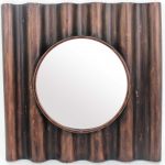 Homeroots - 24" Bronze Square Metal Framed Accent Mirror - Image 3