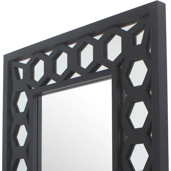 Homeroots - Black Square Accent Mirror - Image 3
