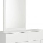 Homeroots - 41" White Mounted Dresser Mirror - Image 3