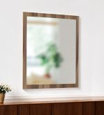 Homeroots - 41" Natural Wood Framed Accent Mirror